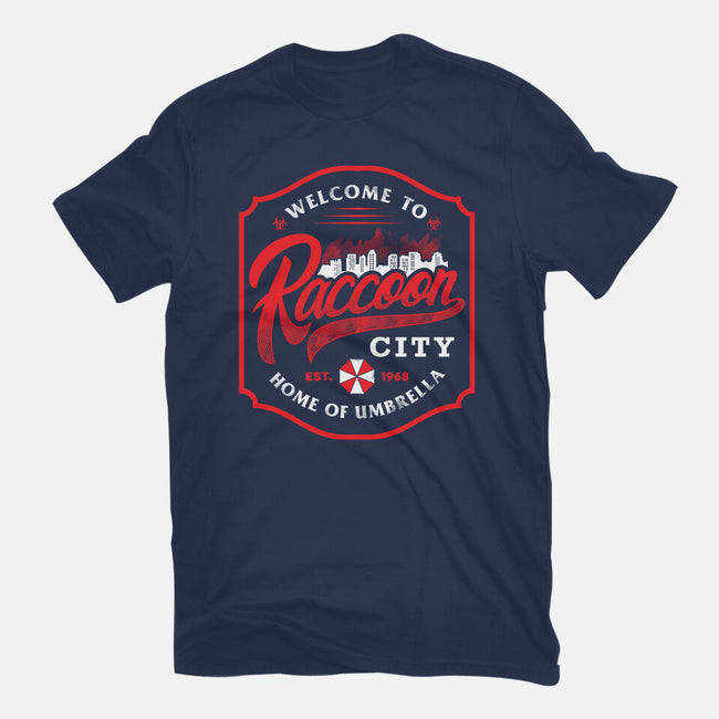 Raccoon City-Unisex-Basic-Tee-arace