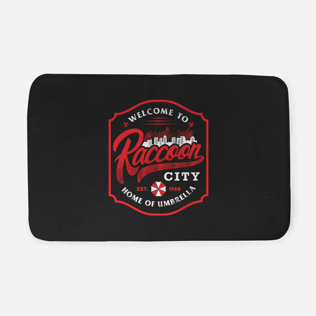 Raccoon City-None-Memory Foam-Bath Mat-arace