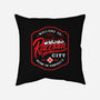 Raccoon City-None-Removable Cover-Throw Pillow-arace