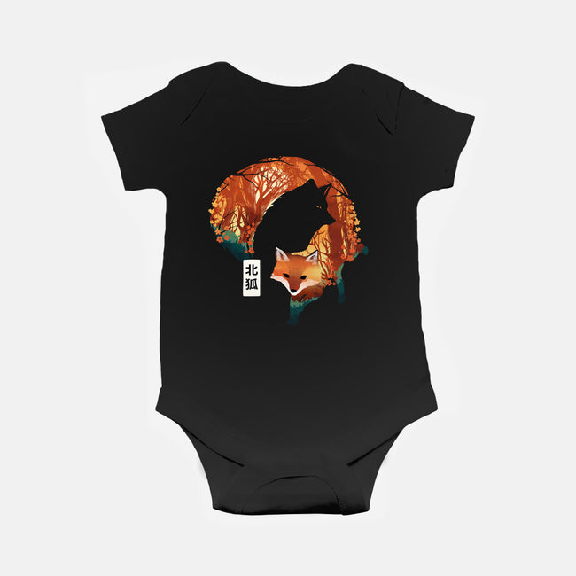 The Clever Fox-Baby-Basic-Onesie-dandingeroz