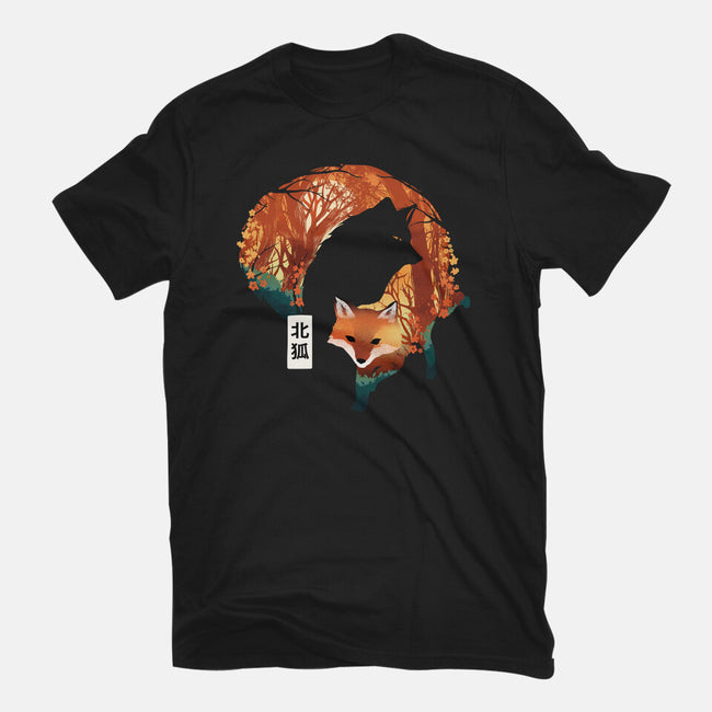 The Clever Fox-Unisex-Basic-Tee-dandingeroz