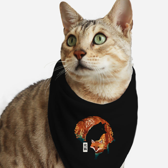 The Clever Fox-Cat-Bandana-Pet Collar-dandingeroz