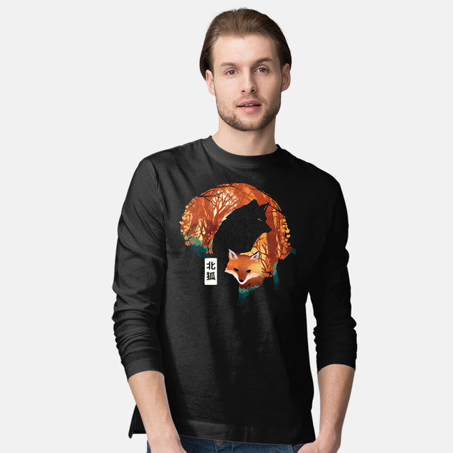 The Clever Fox-Mens-Long Sleeved-Tee-dandingeroz