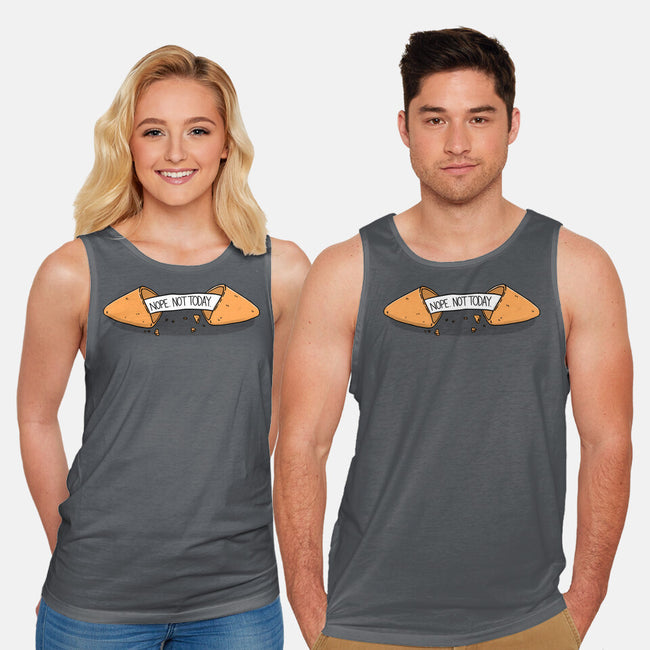 Not Today Fortune-Unisex-Basic-Tank-Freecheese