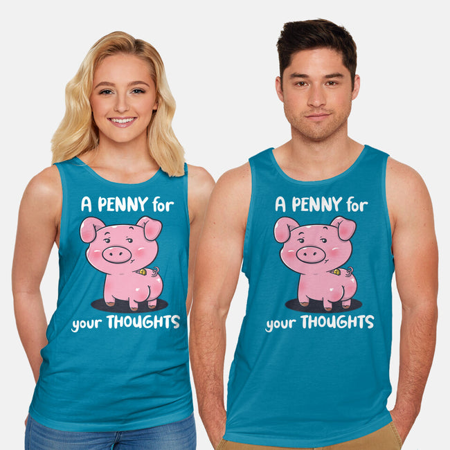 One Penny-Unisex-Basic-Tank-Freecheese