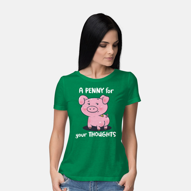 One Penny-Womens-Basic-Tee-Freecheese