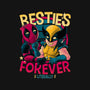 Besties Forever-Womens-Fitted-Tee-teesgeex