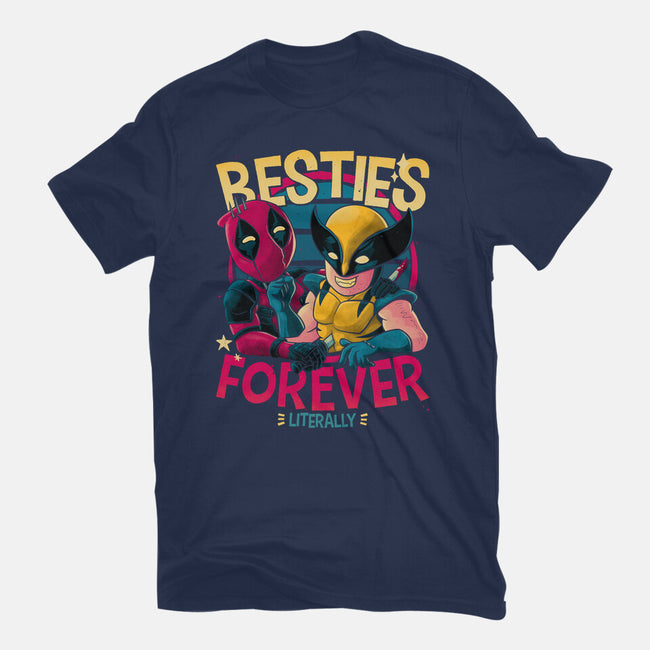 Besties Forever-Womens-Basic-Tee-teesgeex