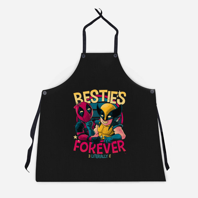 Besties Forever-Unisex-Kitchen-Apron-teesgeex