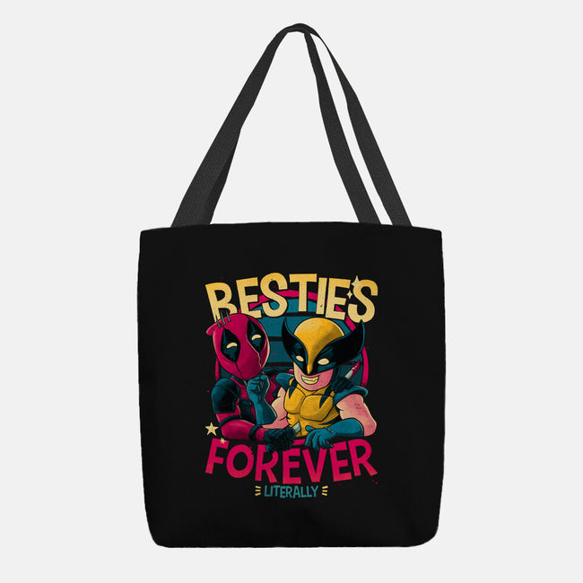 Besties Forever-None-Basic Tote-Bag-teesgeex