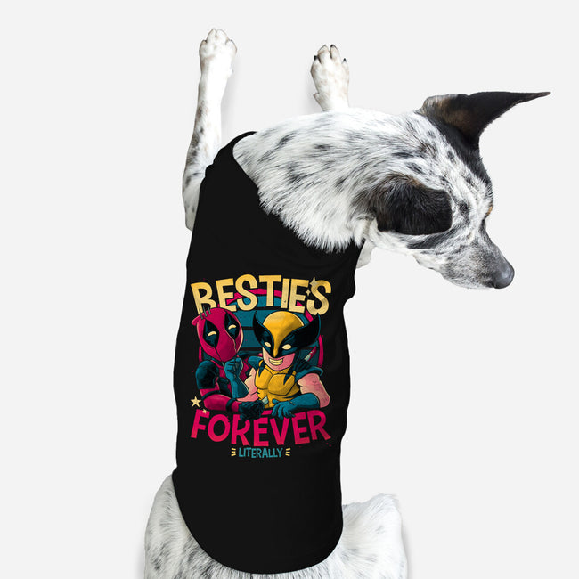 Besties Forever-Dog-Basic-Pet Tank-teesgeex