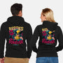 Besties Forever-Unisex-Zip-Up-Sweatshirt-teesgeex