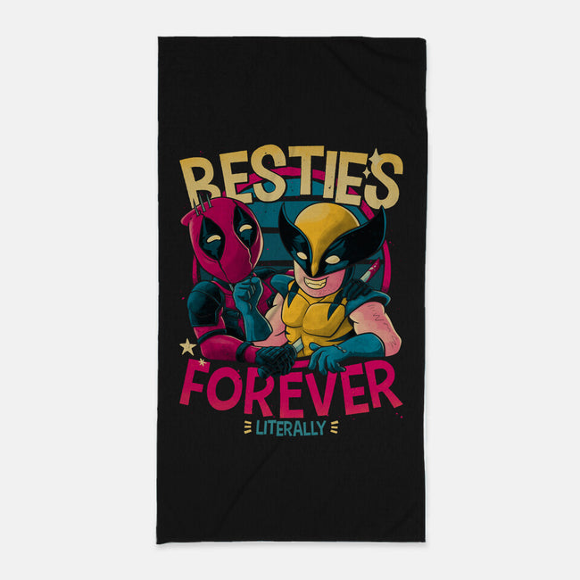 Besties Forever-None-Beach-Towel-teesgeex