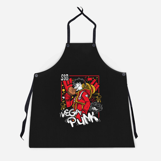 Vegapunk Pirate King-Unisex-Kitchen-Apron-constantine2454