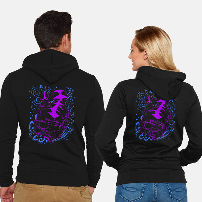 Flying Air Bison-Unisex-Zip-Up-Sweatshirt-constantine2454