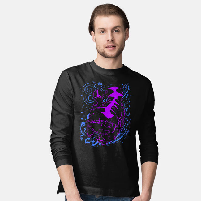 Flying Air Bison-Mens-Long Sleeved-Tee-constantine2454