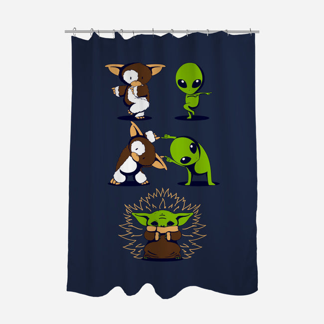 Alien Fusion-None-Polyester-Shower Curtain-sebasebi