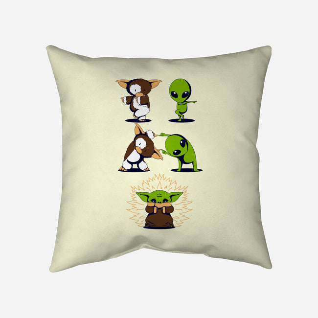 Alien Fusion-None-Removable Cover-Throw Pillow-sebasebi