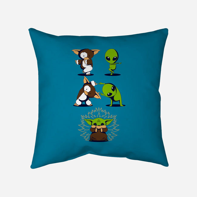 Alien Fusion-None-Removable Cover-Throw Pillow-sebasebi