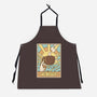 The Coffee Tarot-Unisex-Kitchen-Apron-tobefonseca