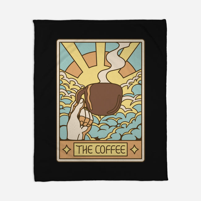 The Coffee Tarot-None-Fleece-Blanket-tobefonseca