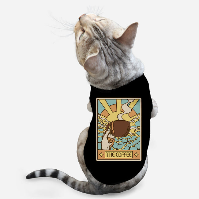 The Coffee Tarot-Cat-Basic-Pet Tank-tobefonseca