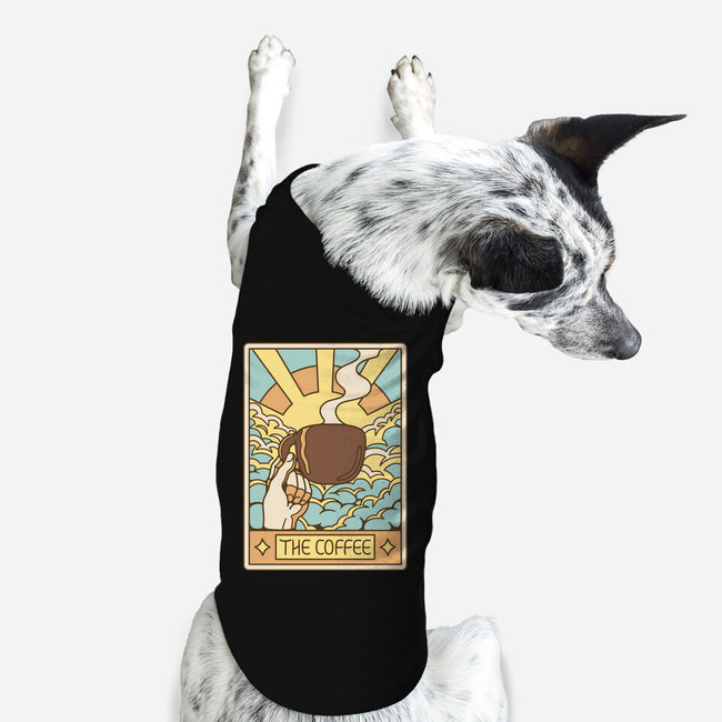 The Coffee Tarot-Dog-Basic-Pet Tank-tobefonseca