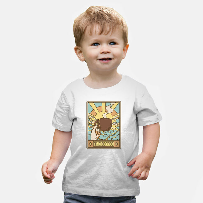 The Coffee Tarot-Baby-Basic-Tee-tobefonseca