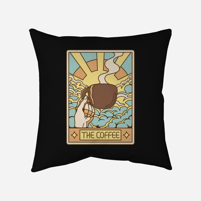 The Coffee Tarot-None-Removable Cover w Insert-Throw Pillow-tobefonseca