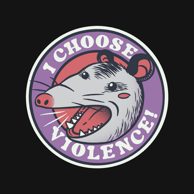 I Choose Violence Opossum-Unisex-Basic-Tank-tobefonseca