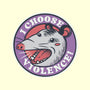 I Choose Violence Opossum-None-Glossy-Sticker-tobefonseca