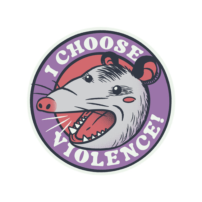 I Choose Violence Opossum-Baby-Basic-Onesie-tobefonseca