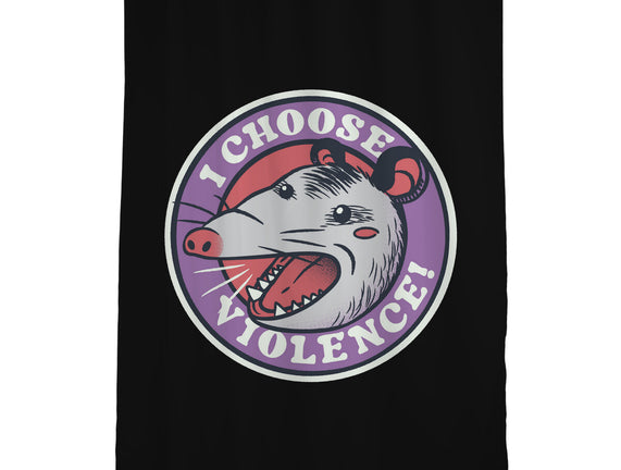 I Choose Violence Opossum