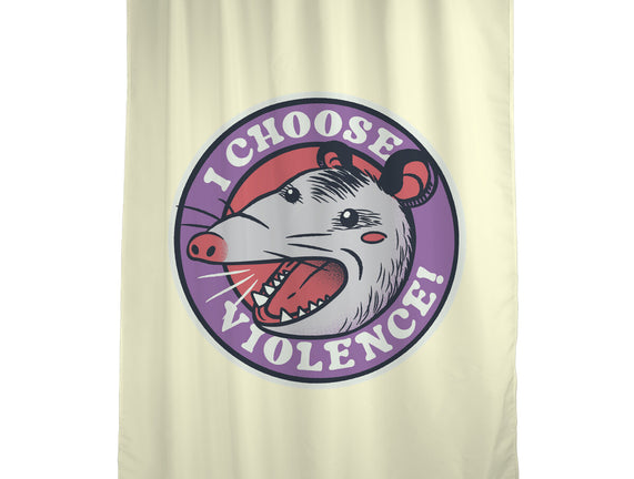 I Choose Violence Opossum