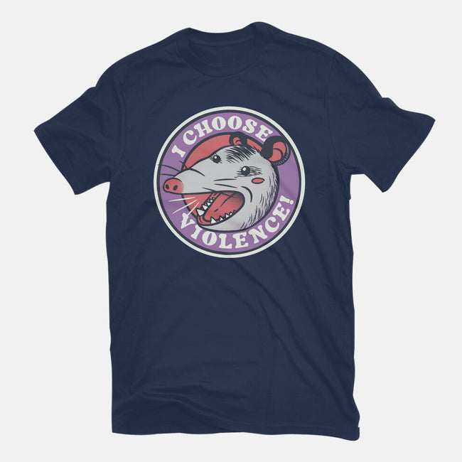 I Choose Violence Opossum-Mens-Premium-Tee-tobefonseca