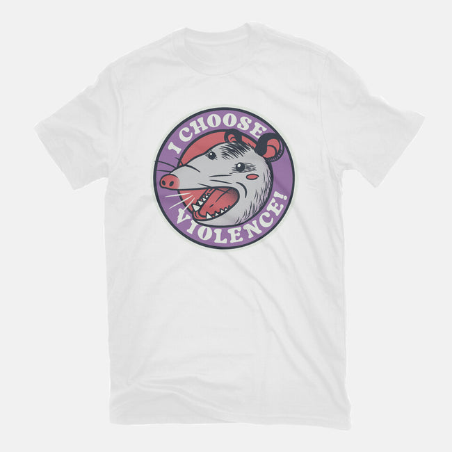 I Choose Violence Opossum-Mens-Premium-Tee-tobefonseca