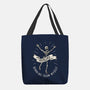 Running From Myself Skeleton-None-Basic Tote-Bag-tobefonseca