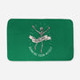 Running From Myself Skeleton-None-Memory Foam-Bath Mat-tobefonseca