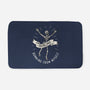 Running From Myself Skeleton-None-Memory Foam-Bath Mat-tobefonseca