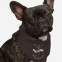 Running From Myself Skeleton-Dog-Bandana-Pet Collar-tobefonseca