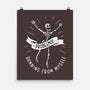 Running From Myself Skeleton-None-Matte-Poster-tobefonseca