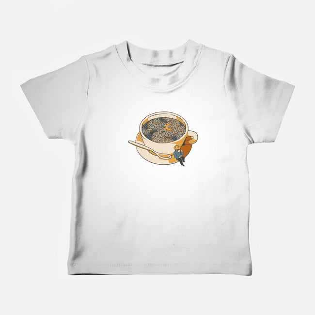 Starry Night Coffee-Baby-Basic-Tee-tobefonseca