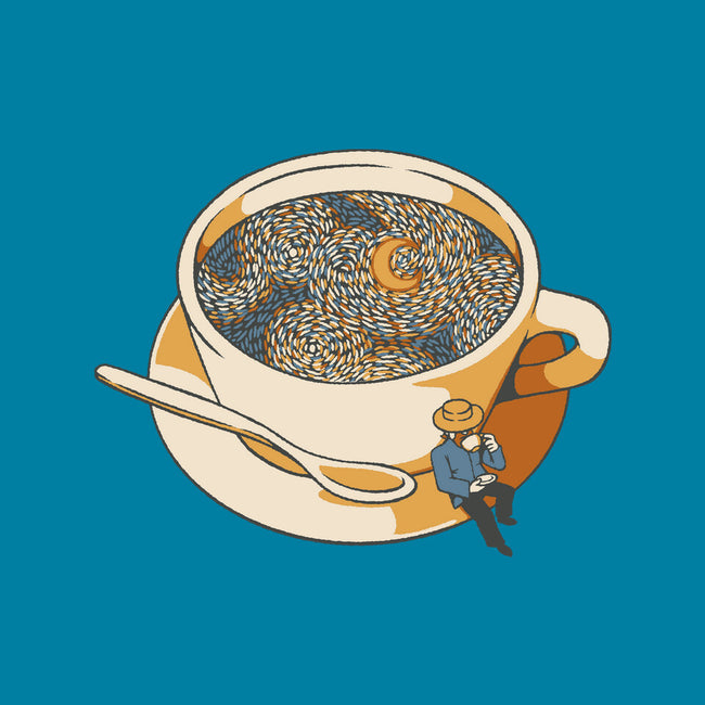 Starry Night Coffee-None-Glossy-Sticker-tobefonseca