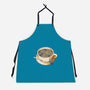 Starry Night Coffee-Unisex-Kitchen-Apron-tobefonseca