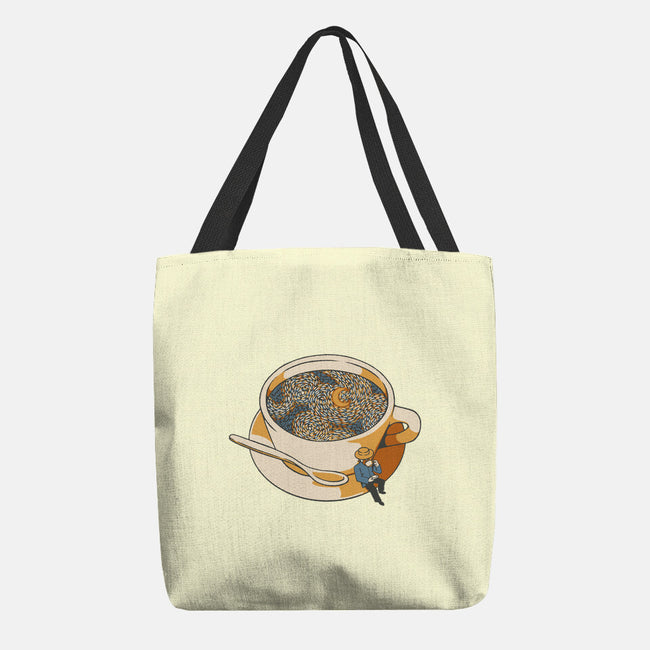 Starry Night Coffee-None-Basic Tote-Bag-tobefonseca