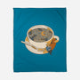 Starry Night Coffee-None-Fleece-Blanket-tobefonseca