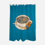 Starry Night Coffee-None-Polyester-Shower Curtain-tobefonseca