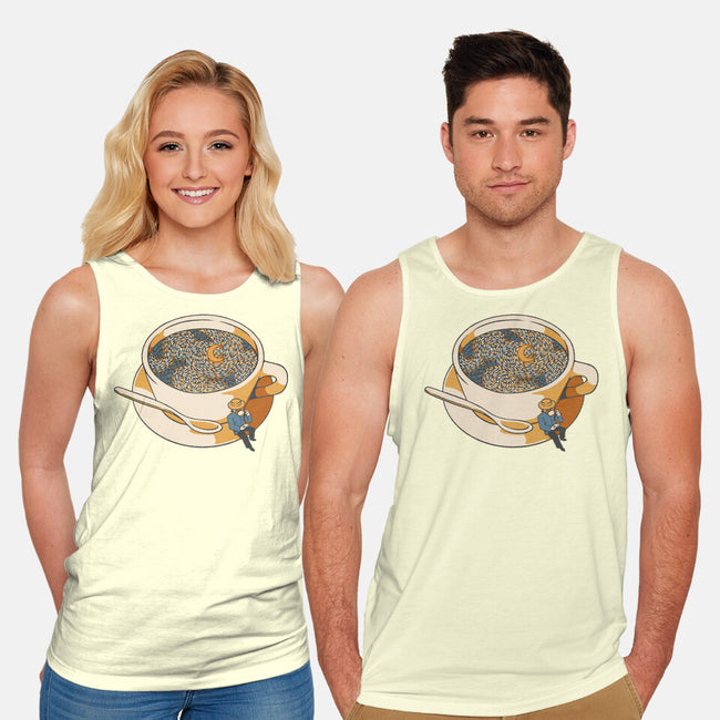 Starry Night Coffee-Unisex-Basic-Tank-tobefonseca