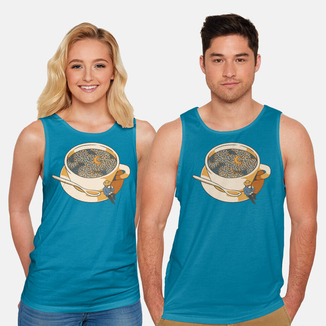 Starry Night Coffee-Unisex-Basic-Tank-tobefonseca