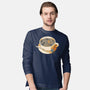 Starry Night Coffee-Mens-Long Sleeved-Tee-tobefonseca